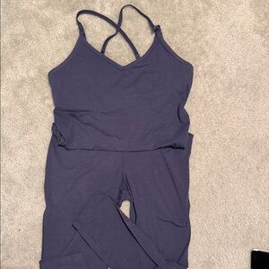 Old Navy Maternity Blue Nursing/Maternity Jumpsuit